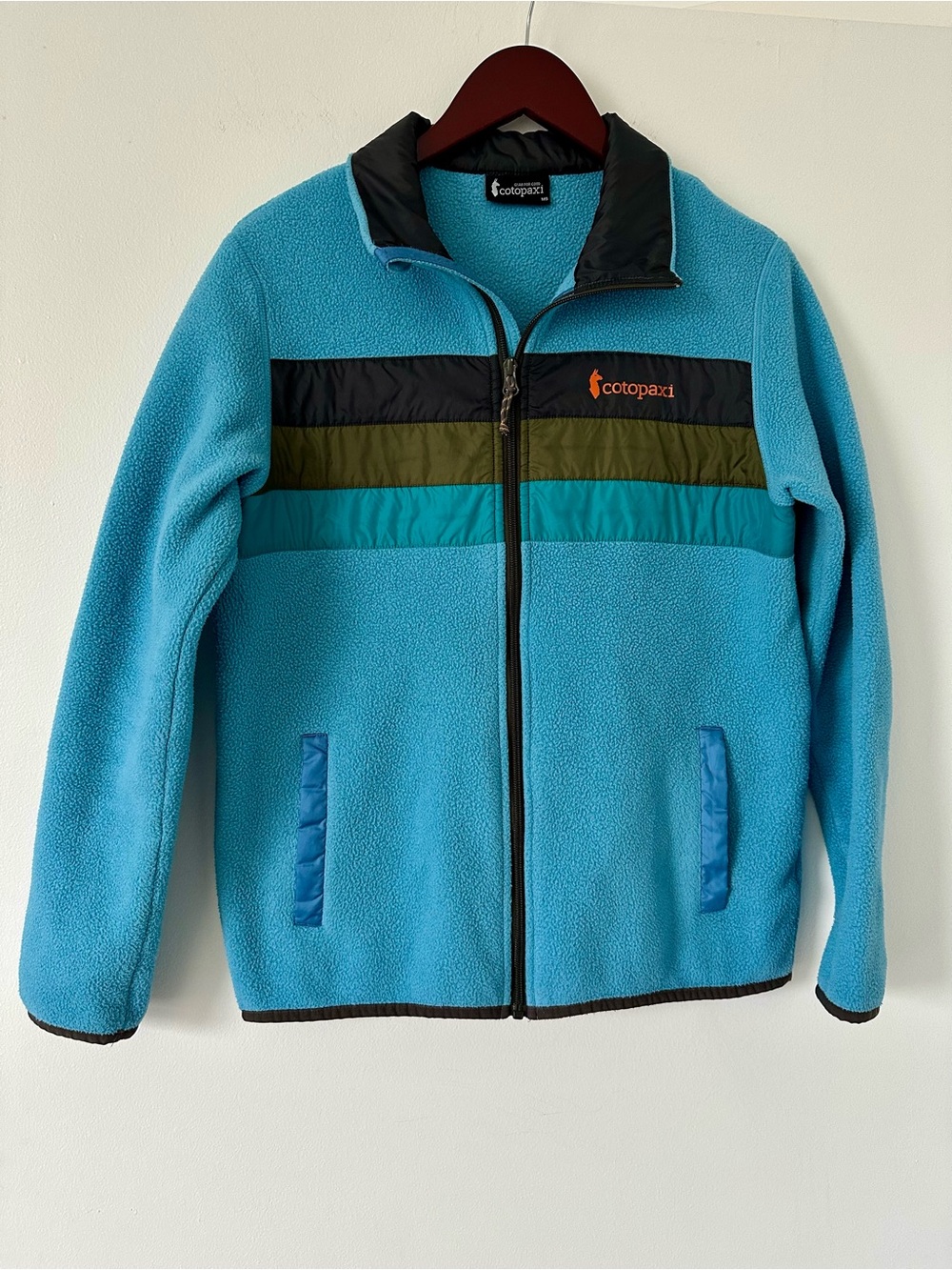 LIKE NEW: Cotopaxi Men’s Teca Blue Fleece Full Zip Jacket